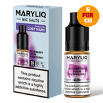 Load image into Gallery viewer, MaryLiq Nic Salts - Blueberry Sour Raspberry (20mg Nicotine)