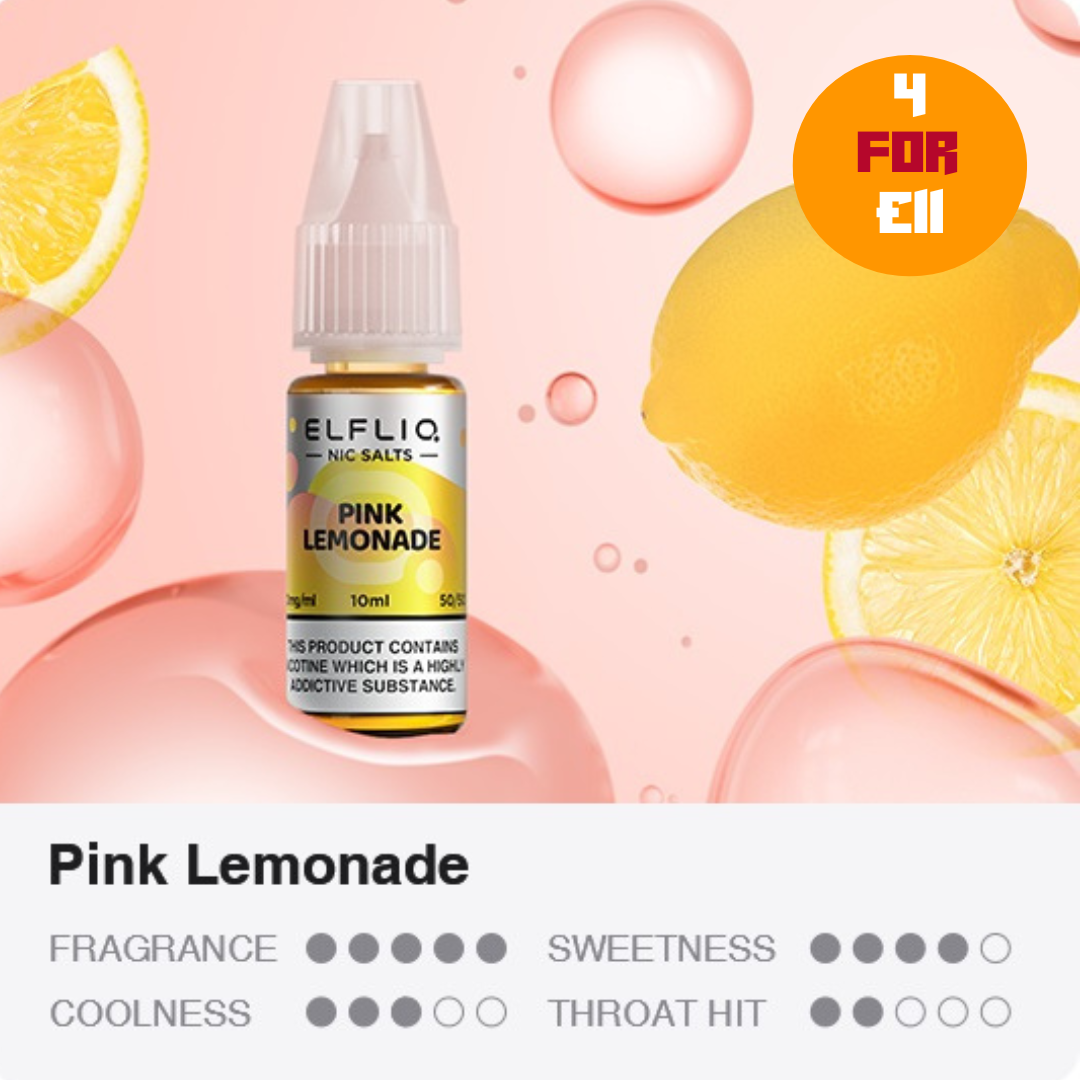 ELF LiQ - Pink Lemonade (SALTS)