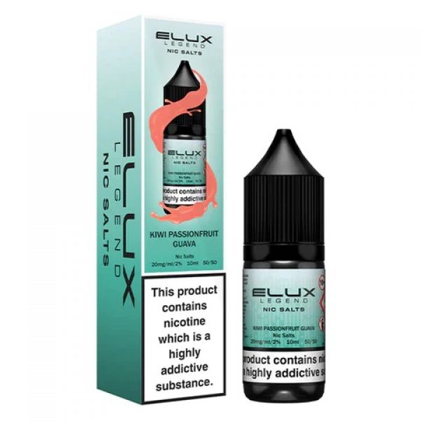 Elux Legend - Kiwi Passion Fruit Guava (SALTS)