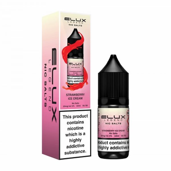 Elux Legend - Strawberry Ice cream (SALTS)