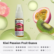ELF LiQ - Kiwi Passion fruit Guava (SALTS)